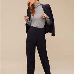 Aritzia T.Babaton fitted wool grey jacket 4