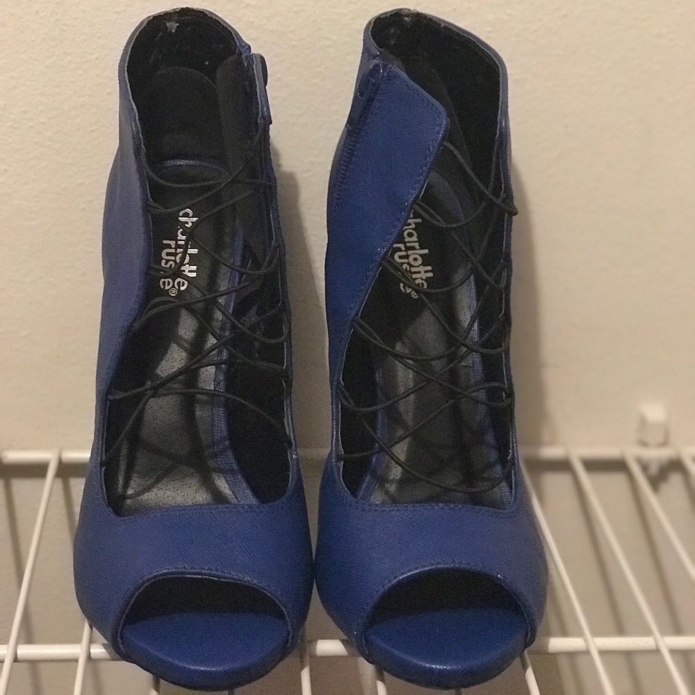 Royal Blue Heels
