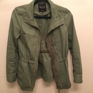 Madewell size small army jacket