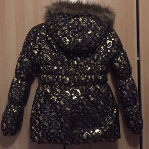 Hello kitty puffer jacket.