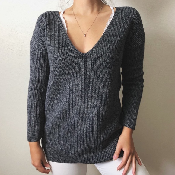 Banana Republic Sweaters - BANANA REPUBLIC/ grey sweater