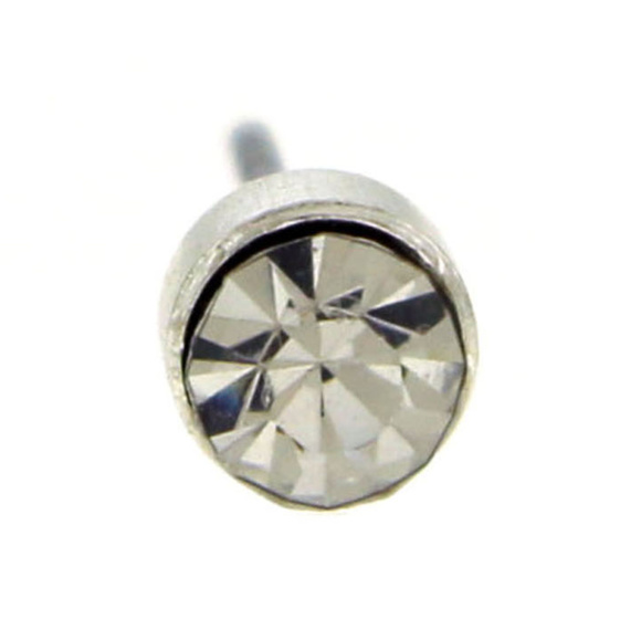 Silver-Tone Necklace With Rhinestone Accent Heart - Picture 3 of 3