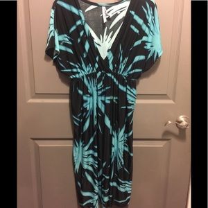 2/$25 Blue burst dress