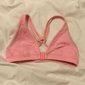 Baby pink lulu lemon sports bra size 4