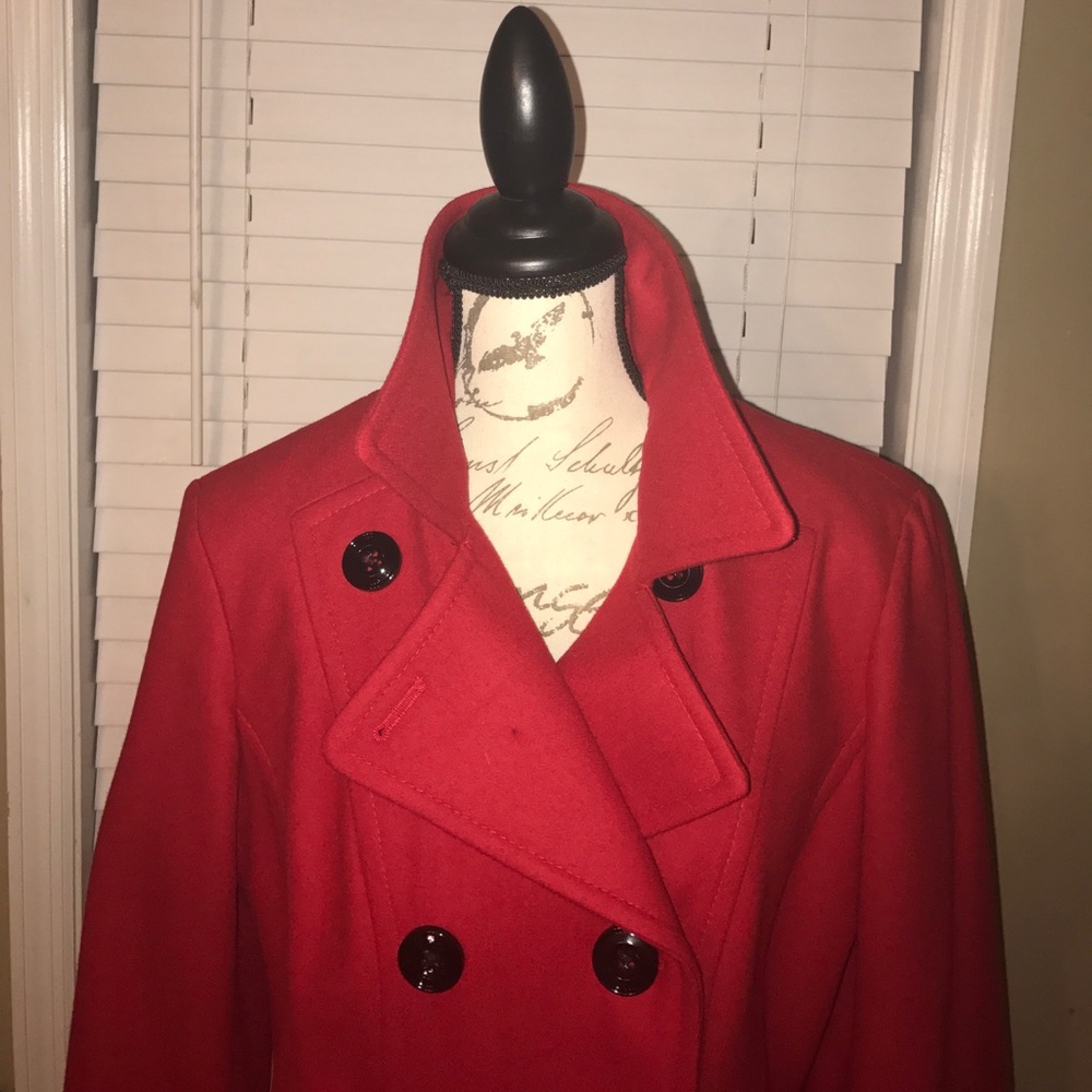New Anne Klein Peacoat - Size: Large