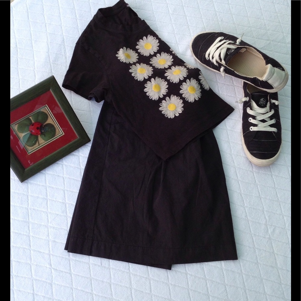 Retro Daisey Cropped Tee