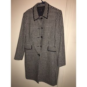 hounds tooth knee length