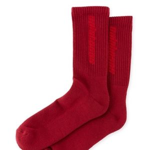 Yeezy Calabasas Socks - 100% AUTHENTIC - Maroon