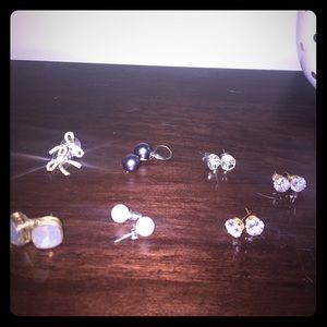 Sets of earrings. 7 sets of them.