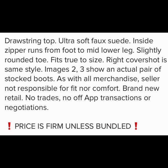 🏆2XHOST PICK🏆SOLD OUT❣️ SemiFlat Over-the-Knee Boots taupe - Picture 5 of 5