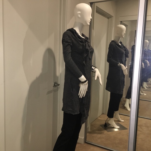 Willow and clay asymmetrical cardigan - Picture 4 of 6