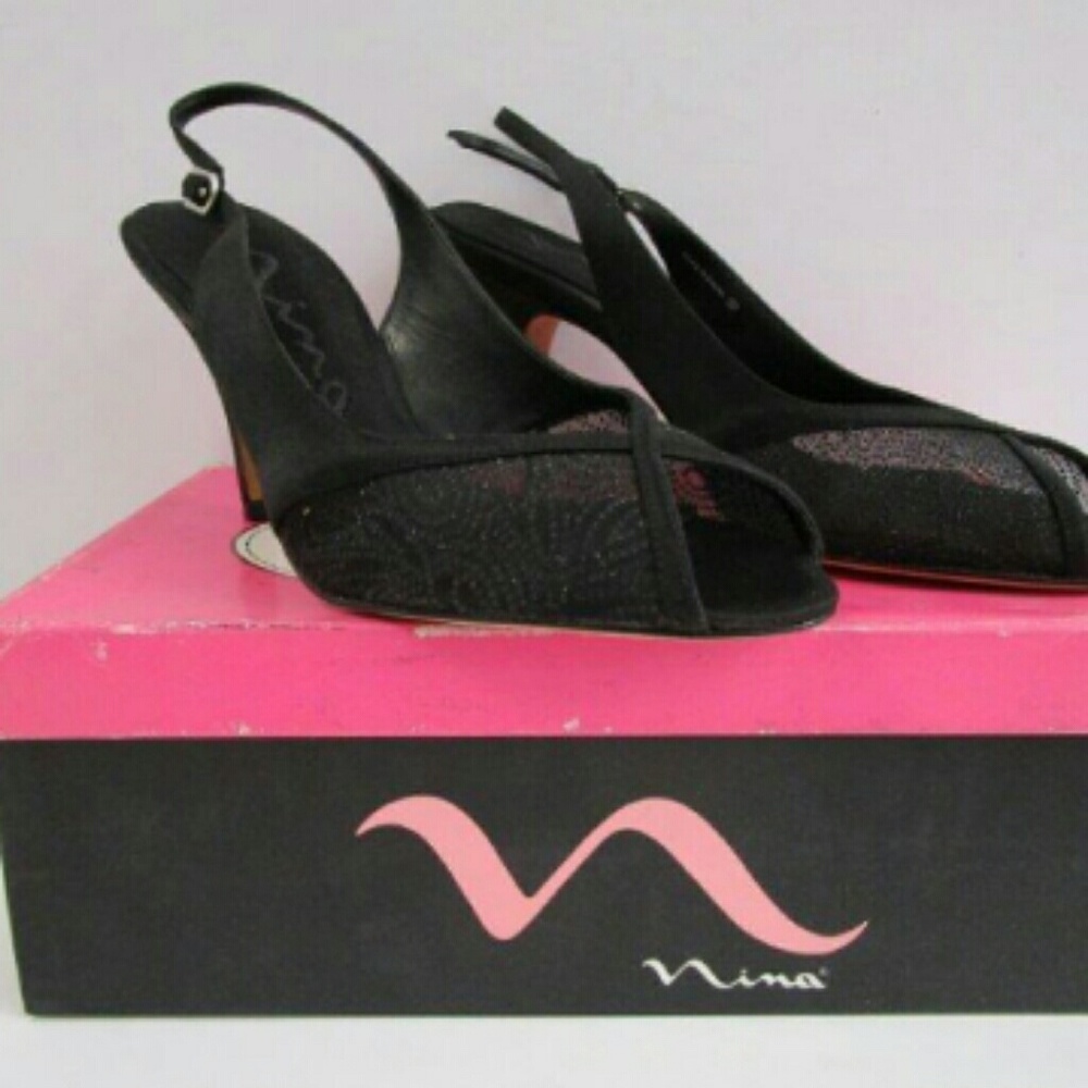Nina Freya Sandals Genuine Leather Dress Shoe - Si