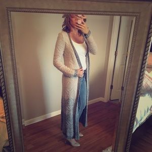 Anthropologie Sweater Duster