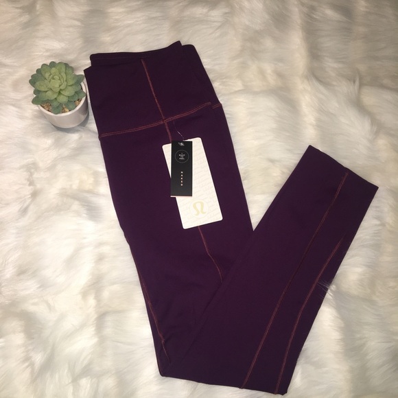 NWT lululemon | Purple Like Nothing 7/8 Tight - Picture 3 of 8