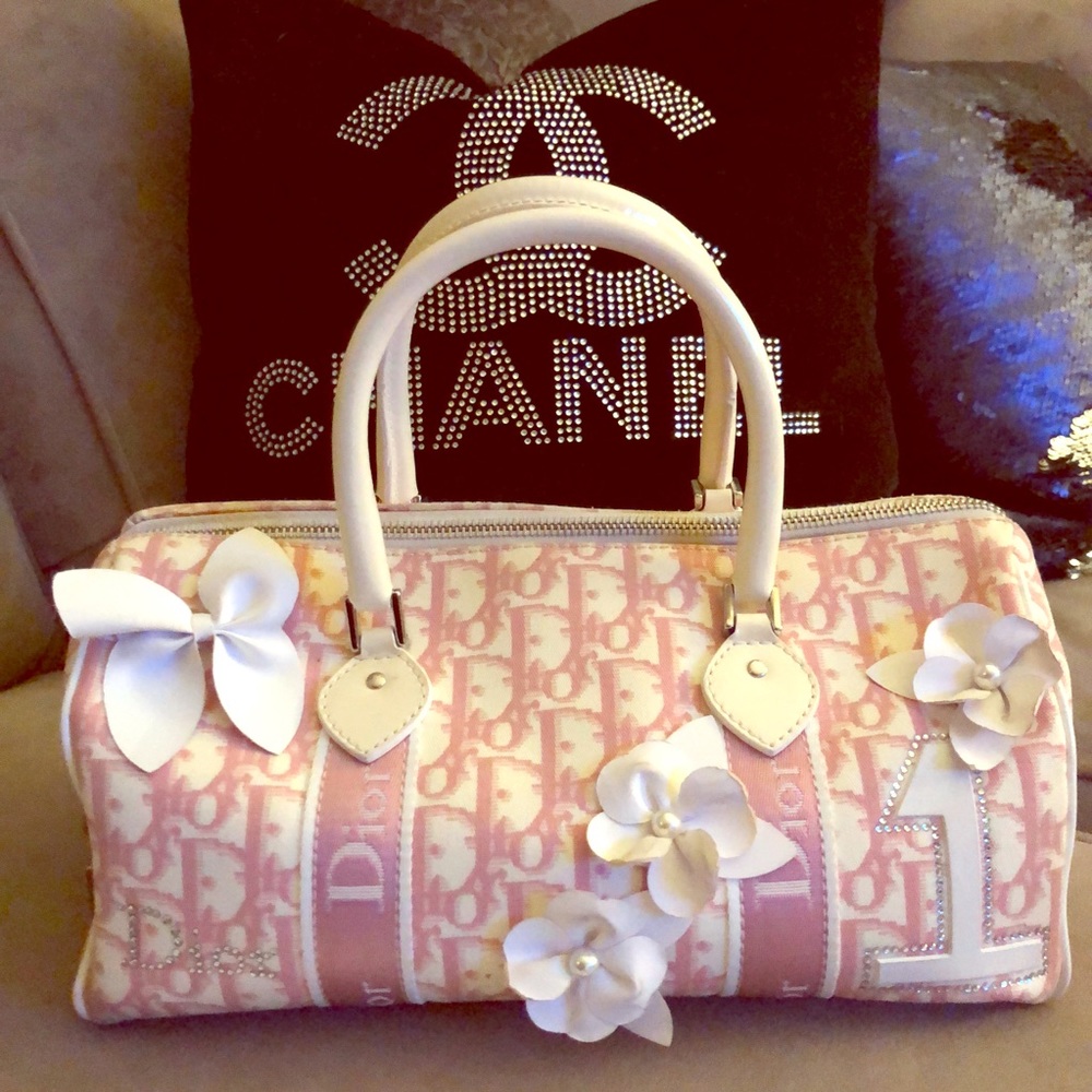 *SOLD* Christian Dior Girly Boston Bag *SOLD*