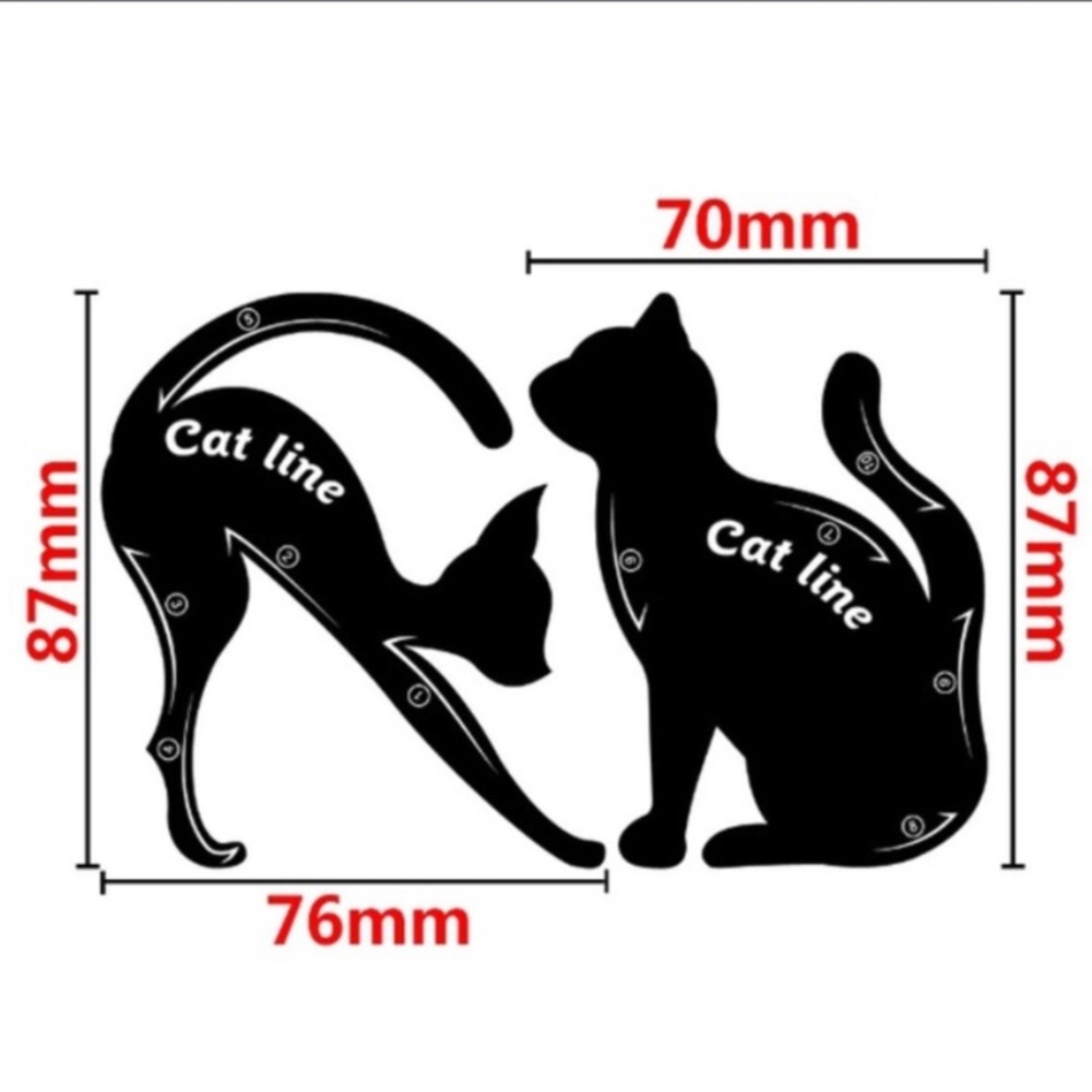😺Hot item!😺 Cat eye makeup stencils - Picture 5 of 5