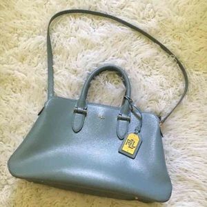 🍒Light Blue Ralph Lauren Satchel