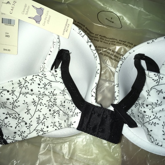 Lane Bryant Cacique Cotton Plunge Bra Boosting - Picture 5 of 5