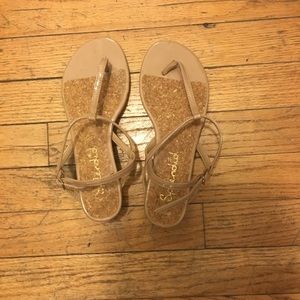 Splendid sandals with lift, size 6