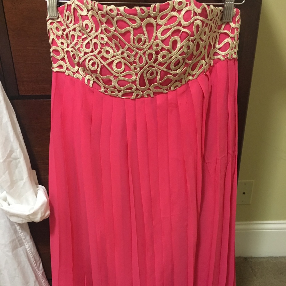 Lilly Pulitzer Size 4 silk chiffon party dress