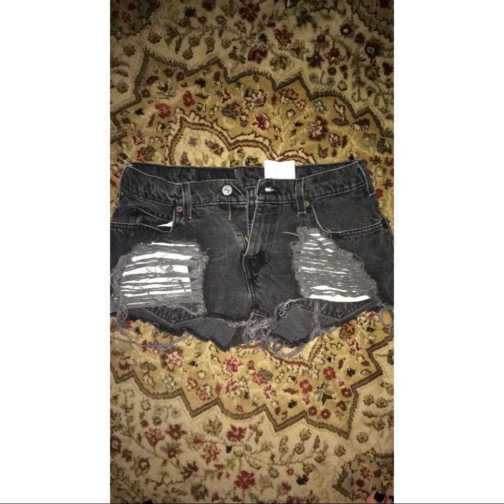 Furst Of A Kind denim high waisted shorts