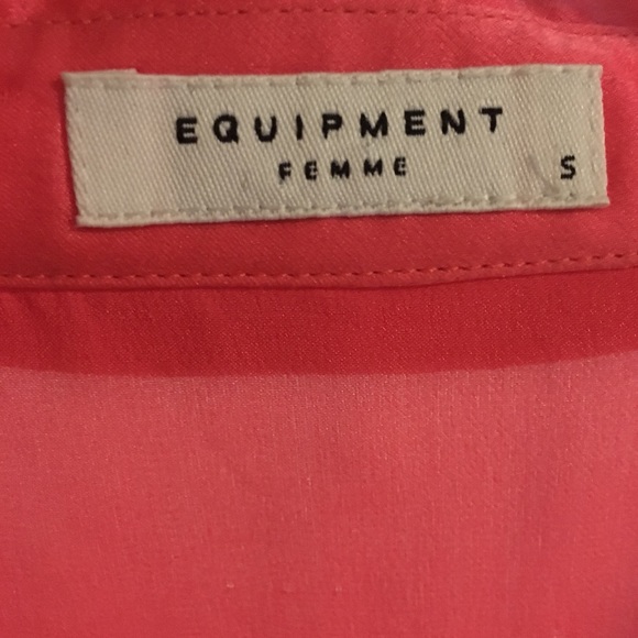 Equipment Femme Button Down Silk Blouse - Picture 7 of 8