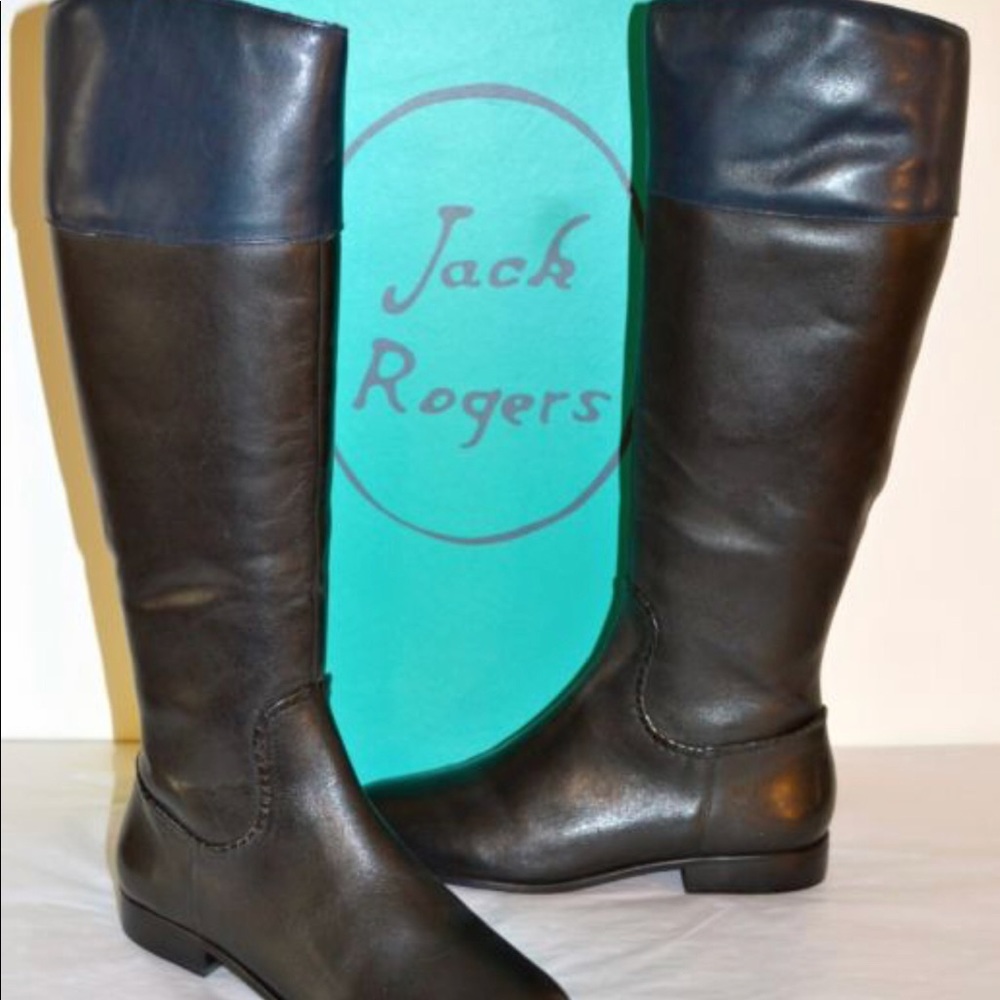 JACK ROGERS MERCER II BLACK AND BLUE