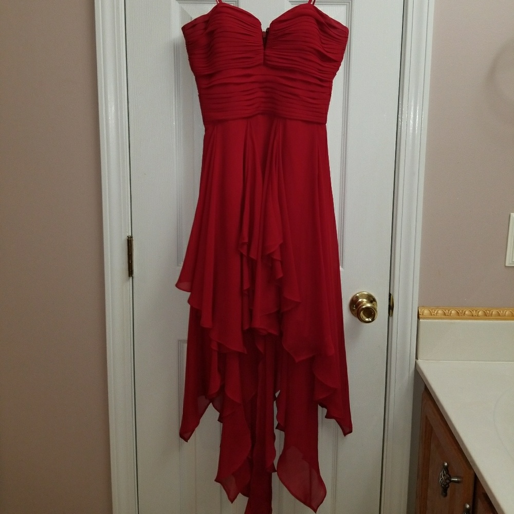 Arden B red dress