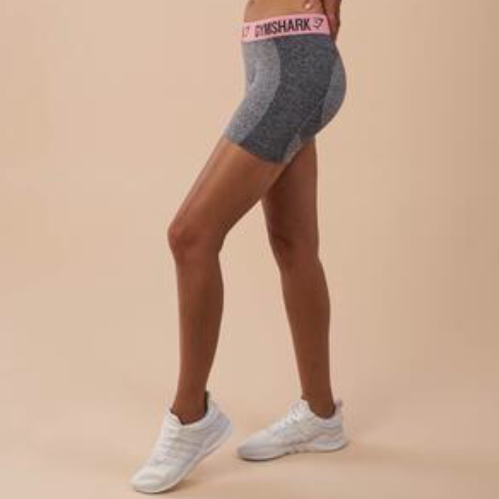 Gymshark Flex Shorts Small Marl/Peach Pink
