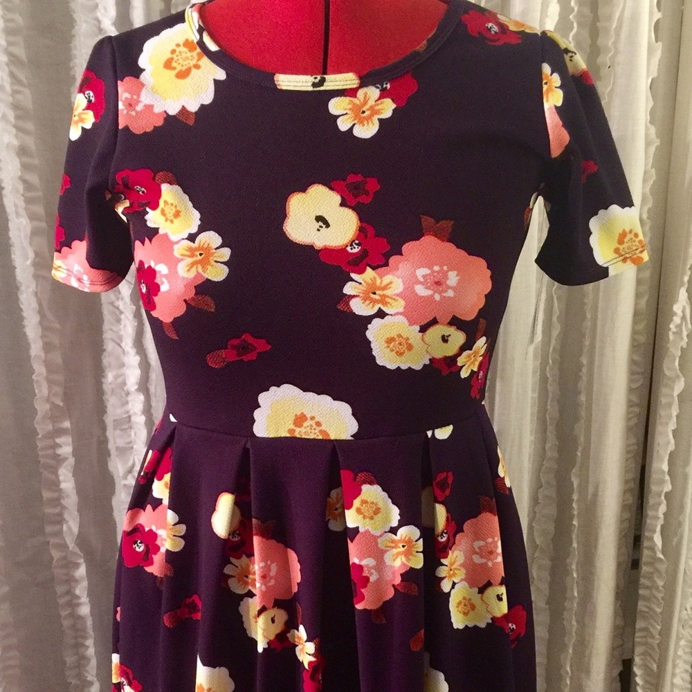 LuLaRoe Large Amelia Dress