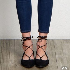 Lace up Flats