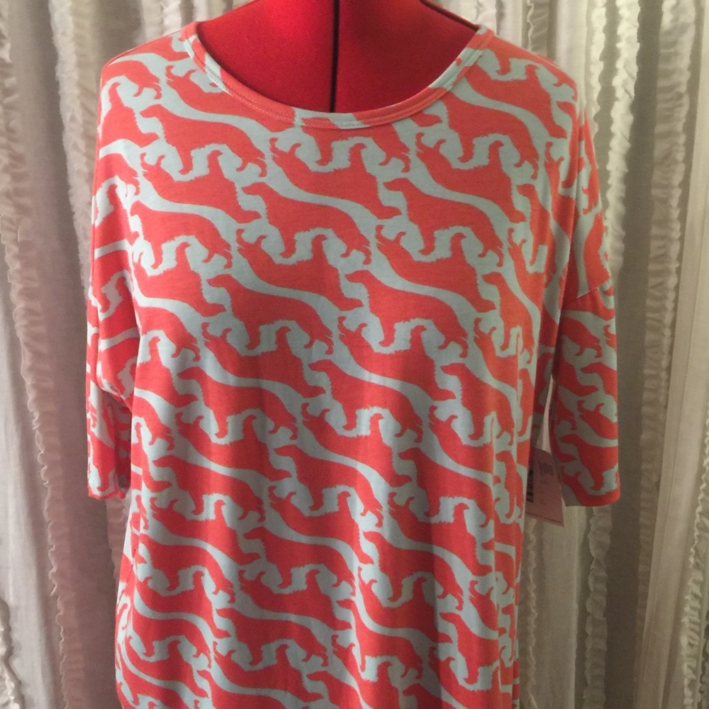 LuLaRoe Irma blouse size L