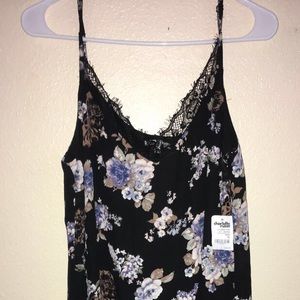 Floral Dress with Lace Detailing 🌸