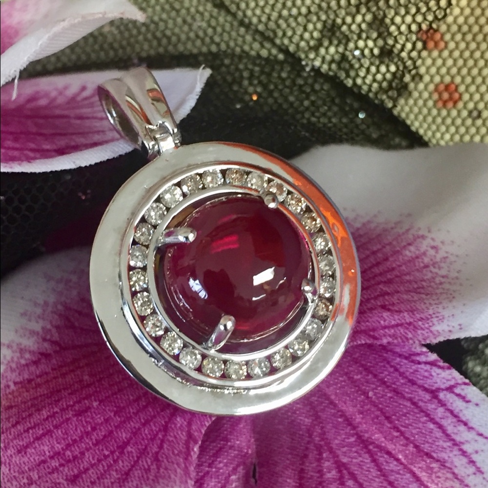 “Ruby Pendant “