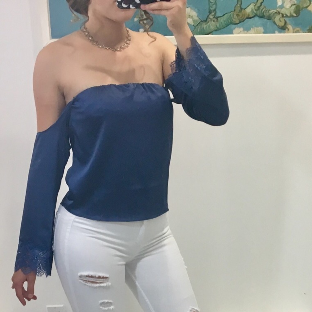 Off The Sholder Silk Dress