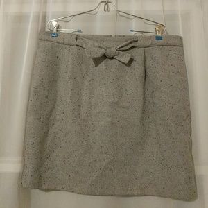 Loft wool "mini" skirt