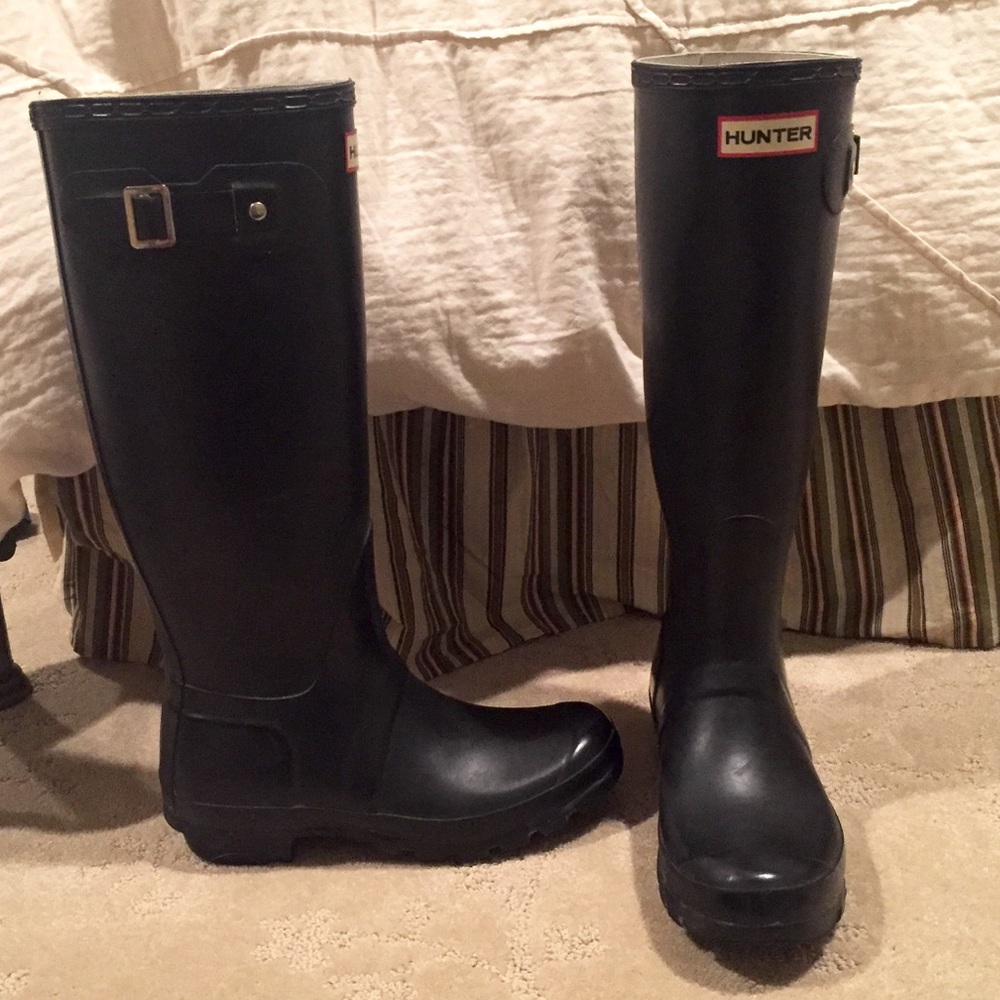 Hunter rain boots