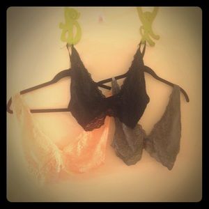 Never worn lace bralettes!!