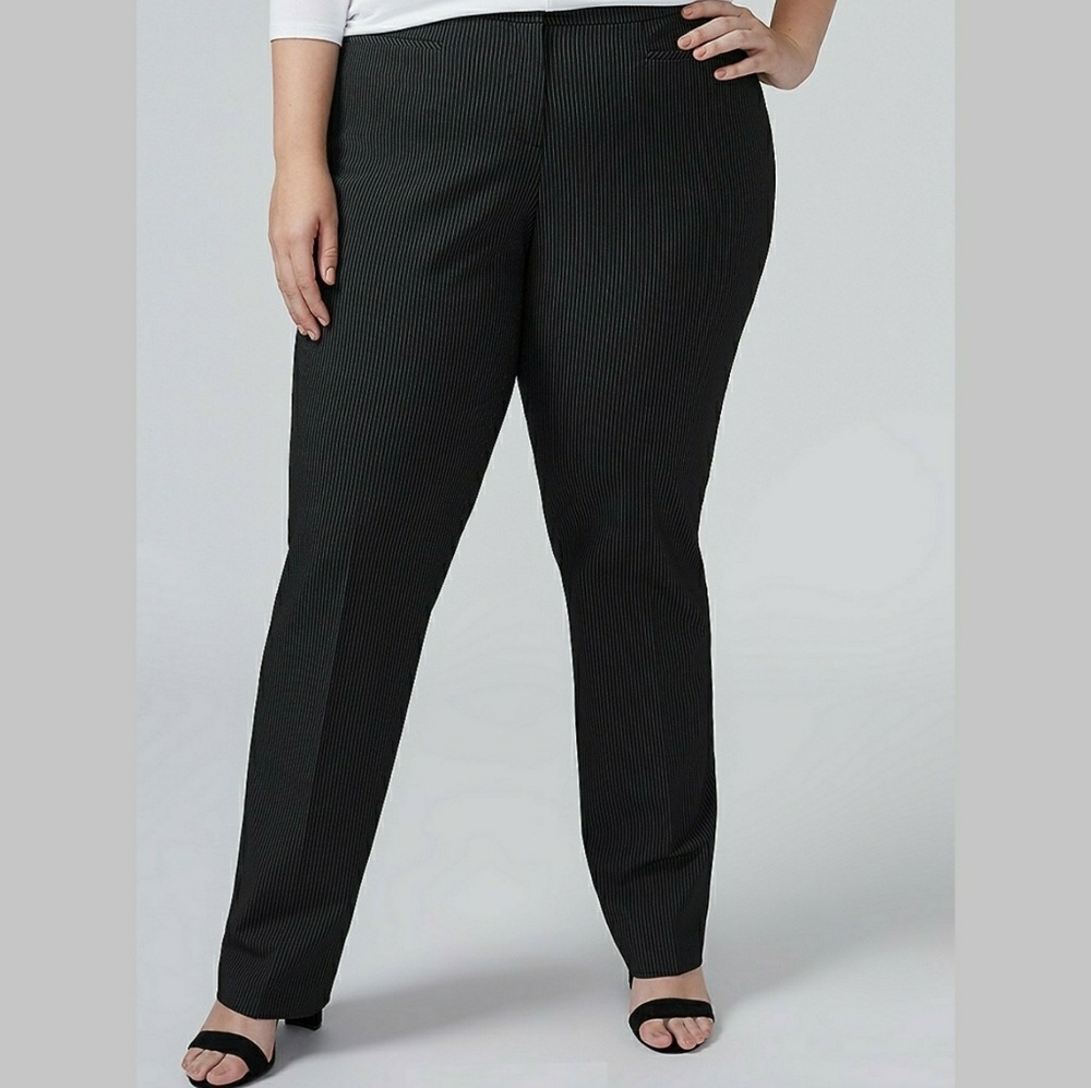 Lane Bryant Pinstripe Ashley Pants