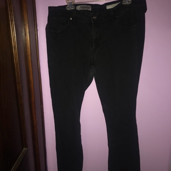 Jordache skinny jeans black 17 - Picture 1 of 1