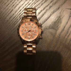 Michael Kors Rose Gold Watch