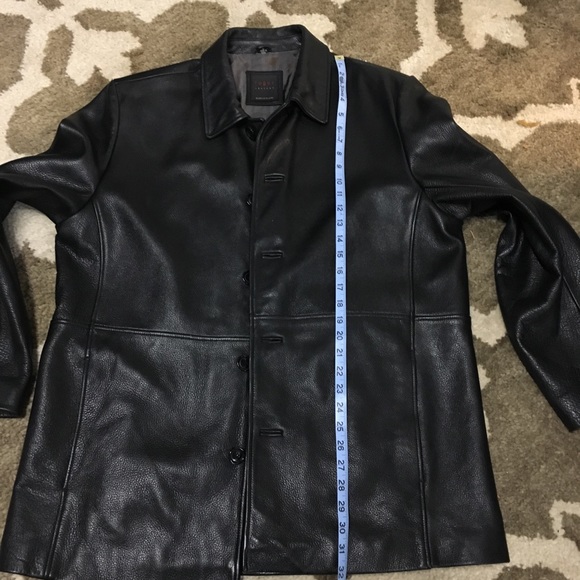 Rogue Other - Large MEN thick pebbled leather jacket