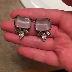 Lilac Loren Hope studs