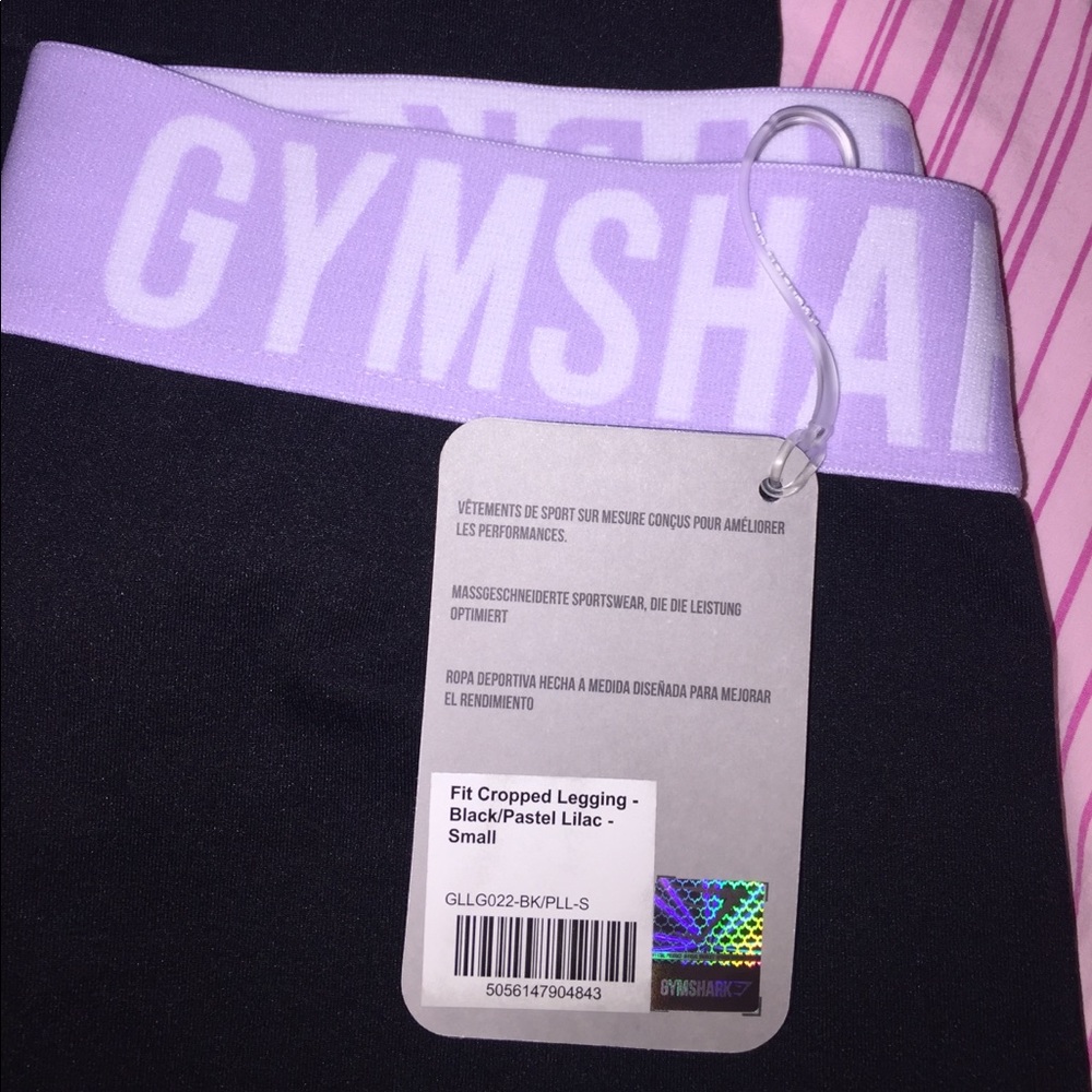 Brand new gymshark fit cropped leggings!