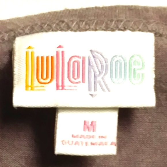 SOLD OFFLINE-LulaRoe Lt Mauve Lt Wt Short Sleeve - Picture 3 of 3