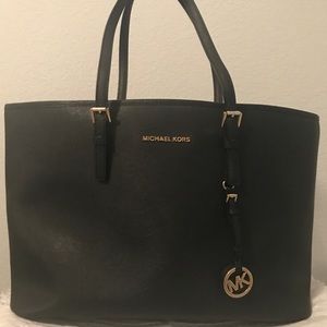 Black Michael Kors Laptop Purse
