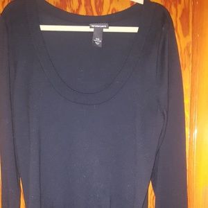 Long sleeve plus size womans sweater