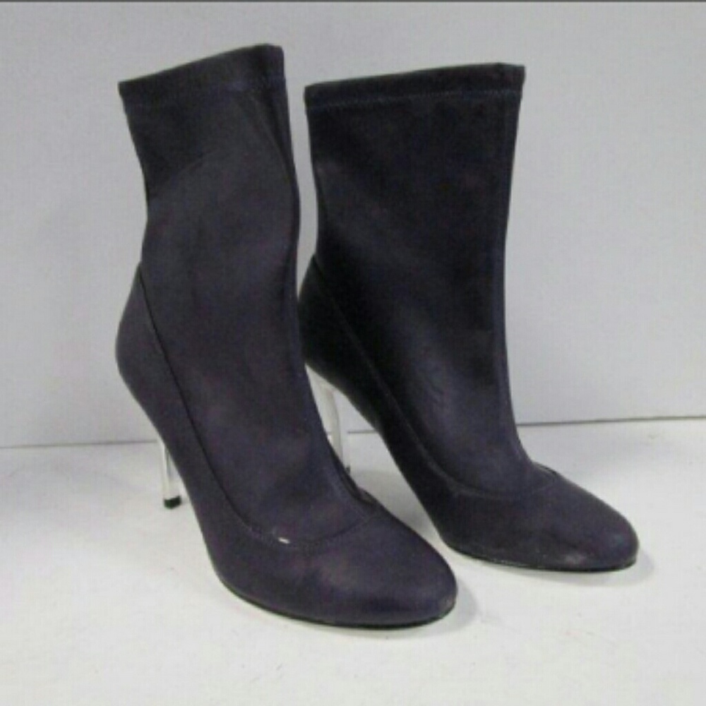 Nina Barcie High Heel Amkle Booties Genuine Leathe