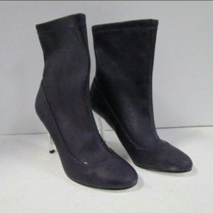 Nina Barcie High Heel Amkle Booties Genuine Leathe