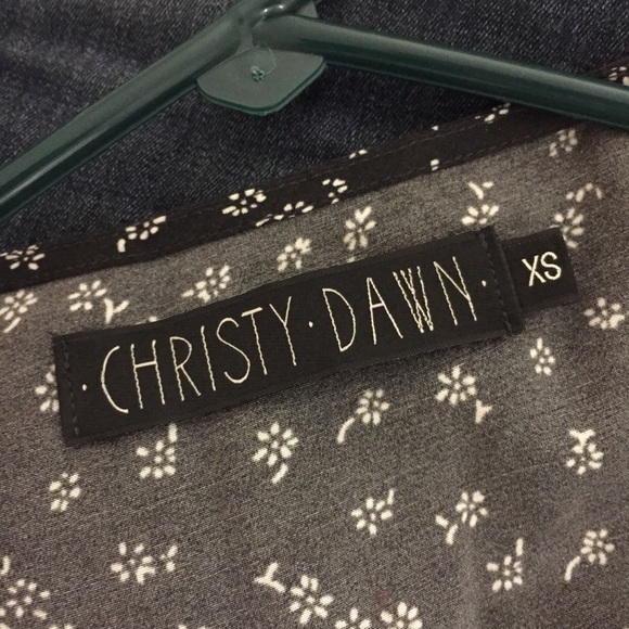 ❌SOLD❌NWOT christy dawn Lennon dress midnight-XS - Picture 8 of 8